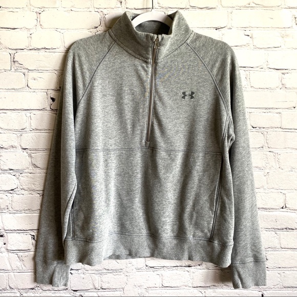 under armour half zip sweatshirt